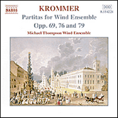 KROMMER: Partitas for Wind Ensemble Opp. 69, 76 and 79