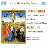 OCKEGHEM: Missa L'homme arme / JOSQUIN: Memor esto verbi tui