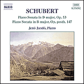 SCHUBERT, F.: Piano Sonatas, D. 575 and 850 (Jandó)