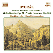 DVORAK: Violin Sonata, Op. 57 / Violin Sonatina, Op. 100
