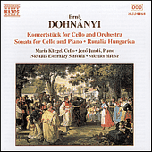 DOHNÁNYI, E.: Cello Works, Opp. 8, 12 and 32d (Kliegel, Jandó, Nicolaus Esterházy Sinfonia, Halász)