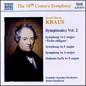 KRAUS: Symphonies, Vol. 2