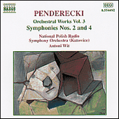PENDERECKI, K.: Symphonies Nos. 2 and 4 (Polish National Radio Symphony, Wit)