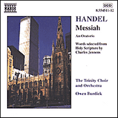 HANDEL, G.F.: Messiah (Trinity Choir and Orchestra, Burdick)