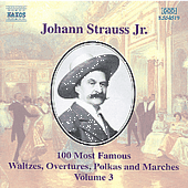 STRAUSS II, J.: 100 Most Famous Works, Vol. 3
