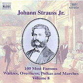 STRAUSS II, J.: 100 Most Famous Works, Vol. 8