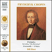 CHOPIN: Preludes / Barcarolle, Op. 60 / Bolero, Op. 19