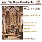 BUXTEHUDE: Organ Music, Vol. 1