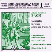 BACH, J.S.: Concertos for Oboe and Oboe d'amore
