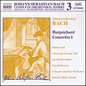 BACH, J.S.: Harpsichord Concertos, Vol. 1