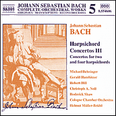 BACH, J.S.: Harpsichord Concertos, Vol. 3