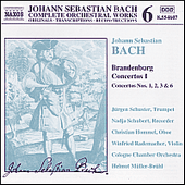 BACH, J.S.: Brandenburg Concertos, Vol. 1 (Cologne Chamber Orchestra, Muller-Bruhl)