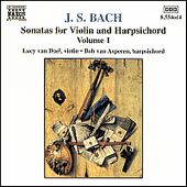 BACH, J.S.: Sonatas for Violin and Harpsichord, Vol. 1