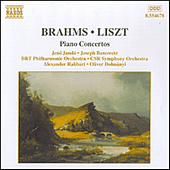 BRAHMS, J. / LISZT, F.: Piano Concertos (Jandó, Banowetz, Belgian Radio and Television Philharmonic, Slovak Radio Symphony, Rahbari, Dohnányi)
