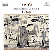 BARTÓK, B.: Piano Music, Vol. 1 (Jandó) - Suite for piano / 7 Sketches / Piano Sonata