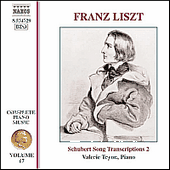 LISZT: Schubert Song Transcriptions, Vol. 2 (Liszt Complete Piano Music, Vol. 17)