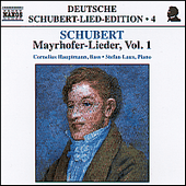SCHUBERT, F.: Lied Edition 4 - Mayrhofer, Vol. 1