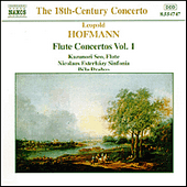 HOFMANN, L.: Flute Concertos, Vol. 1 (Kazunori Seo, Nicolaus Esterházy Sinfonia, Drahos)