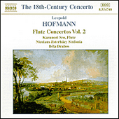 HOFMANN, L.: Flute Concertos, Vol. 2 (Kazunori Seo, Nicolaus Esterházy Sinfonia, Drahos)