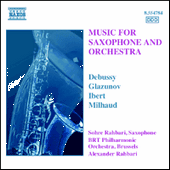 Music for Saxophone and Orchestra