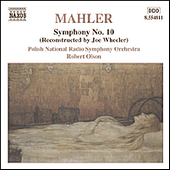 MAHLER, G.: Symphony No. 10 (Wheeler, 1966 version) (Polish National Radio Symphony, Olson)