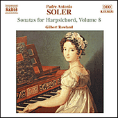 SOLER, A.: Sonatas for Harpsichord, Vol. 8