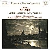 SPOHR: Violin Concertos Nos. 7 and 12