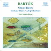 BARTÓK, B.: Piano Music, Vol. 3 (Jandó) - Out of Doors / Ten Easy Pieces / Allegro Barbaro