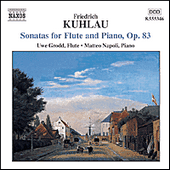 KUHLAU: Flute Sonatas Op. 83