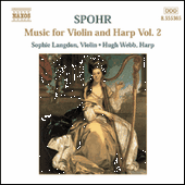 SPOHR: Music for Violin and Harp, Vol. 2