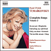 TCHAIKOVSKY: Songs (Complete), Vol. 3