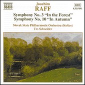 RAFF: Symphonies Nos. 3 and 10