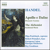 HANDEL: Apollo and Dafne / Alchemist