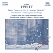 TVEITT: Piano Concerto No. 4 / Variations on a Folk Song