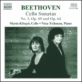 BEETHOVEN: Cello Sonatas No. 3, Op. 69 and Op. 64