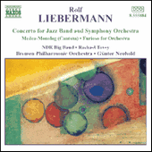 LIEBERMANN: Concerto for Jazz Band / Furioso / Medea-Monolog