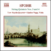 SPOHR: String Quintets Nos. 3 and 4