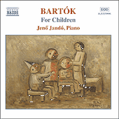 BARTÓK, B.: Piano Music, Vol. 4 (Jandó) - For Children