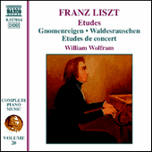 LISZT: 2 Concert Etudes / 3 Etudes de concert / Mazeppa (Liszt Complete Piano Music, Vol. 20)