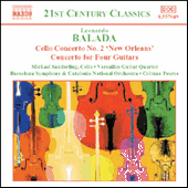 BALADA: Cello Concerto No. 2 / Concerto for Four Guitars / Celebracio