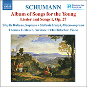 SCHUMANN, R.: Lied Edition, Vol. 3 - Lieder-Album fur die Jugend, Op. 79 / Lieder und Gesänge I, Op. 27