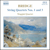 BRIDGE, F.: String Quartets Nos. 1 and 3 (Maggini Quartet)