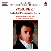 SCHUBERT, F.: Lied Edition 15 - Friends, Vol. 2