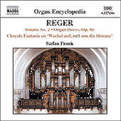 REGER, M.: Organ Works, Vol. 5 - Organ Sonata No. 2 / 12 Organ Pieces / Chorale Fantasia on Wachet auf, ruft uns die Stimme (S. Frank)