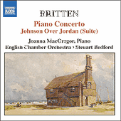 BRITTEN: Piano Concerto / Johnson Over Jordan Suite