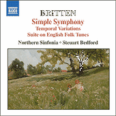 BRITTEN: Simple Symphony / Temporal Variations / Suite on English Folk Tunes