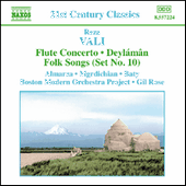 VALI: Flute Concerto / Deylaman / Folk Songs (Set No. 10)
