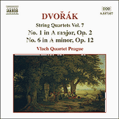 DVORAK, A.: String Quartets, Vol. 7 (Vlach Quartet) - Nos. 1, 6