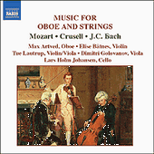 MOZART / CRUSELL / BACH, J.C.: Music for Oboe and Strings