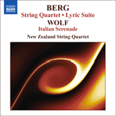 BERG: String Quartet / Lyric Suite / WOLF: Italian Serenade